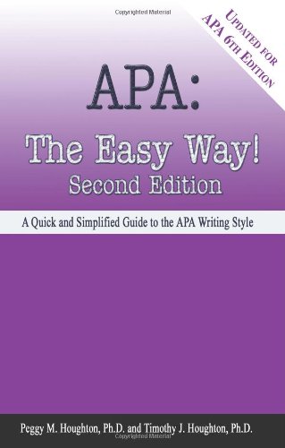 APA: The Easy Way! [Updated for APA 6th Edition]