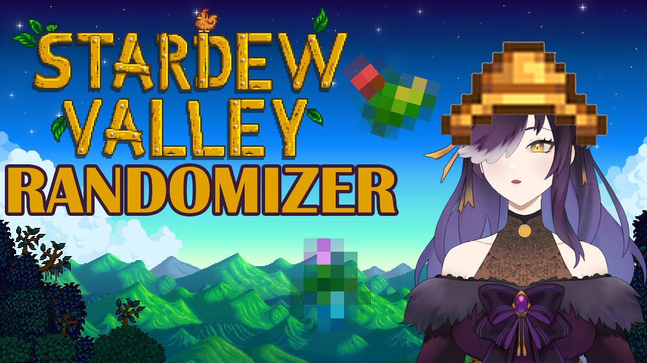 [STARDEW VALLEY RANDOMIZER] Throwing All My Knowledge Out the Window! #vtuber #vtuberen #NyxOnline