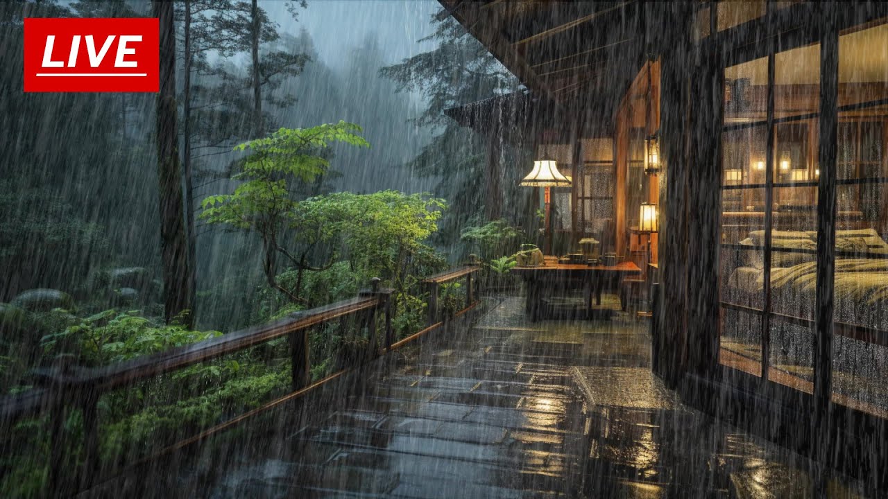 ?Best Rain Sound for Sleeping – Instantly Fall Asleep with Soothing Sound of Rain in Forest